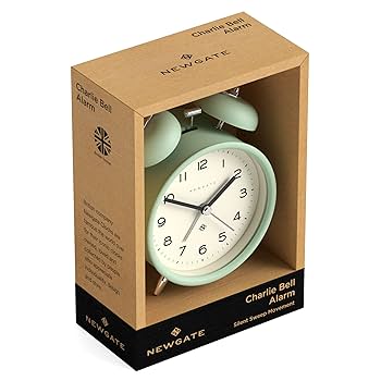 Amazon.com: NEWGATE® Charlie Bell Echo Alarm Clock | Modern
